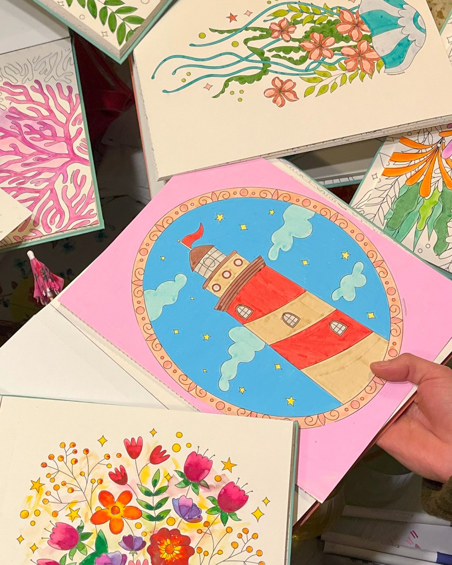 Libro para Colorear - Entre Algas y Corales