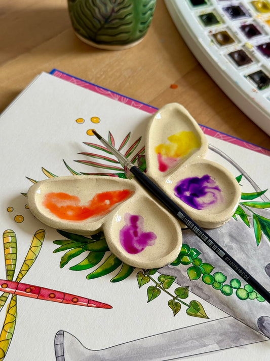 Mezclador Mariposa Chica - Cerámica Gres