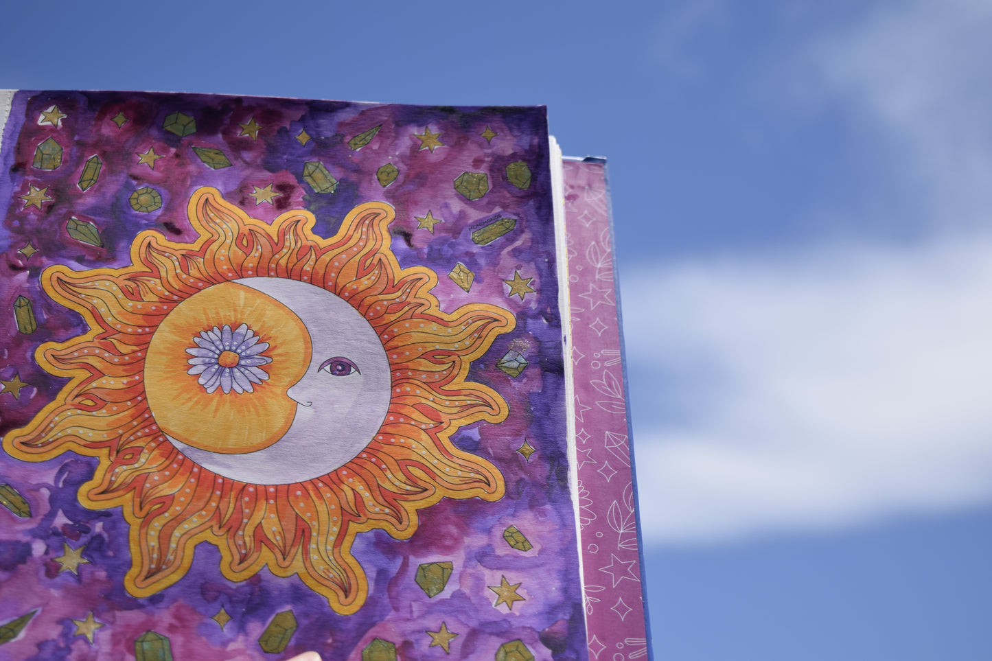 Libro para colorear - Entre Plantas y Rituales