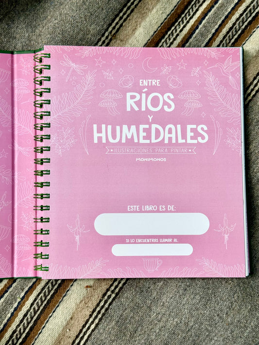 Libro para colorear - Entre Ríos y Humedales