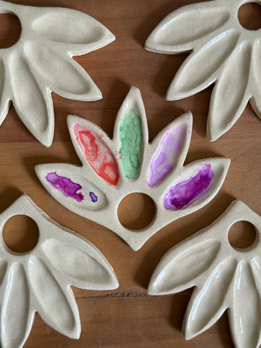 Mezclador Ave Del Paraíso - Cerámica Gres