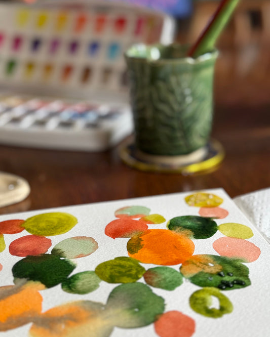 Workshop - Explorando en acuarela - Fondos y tips