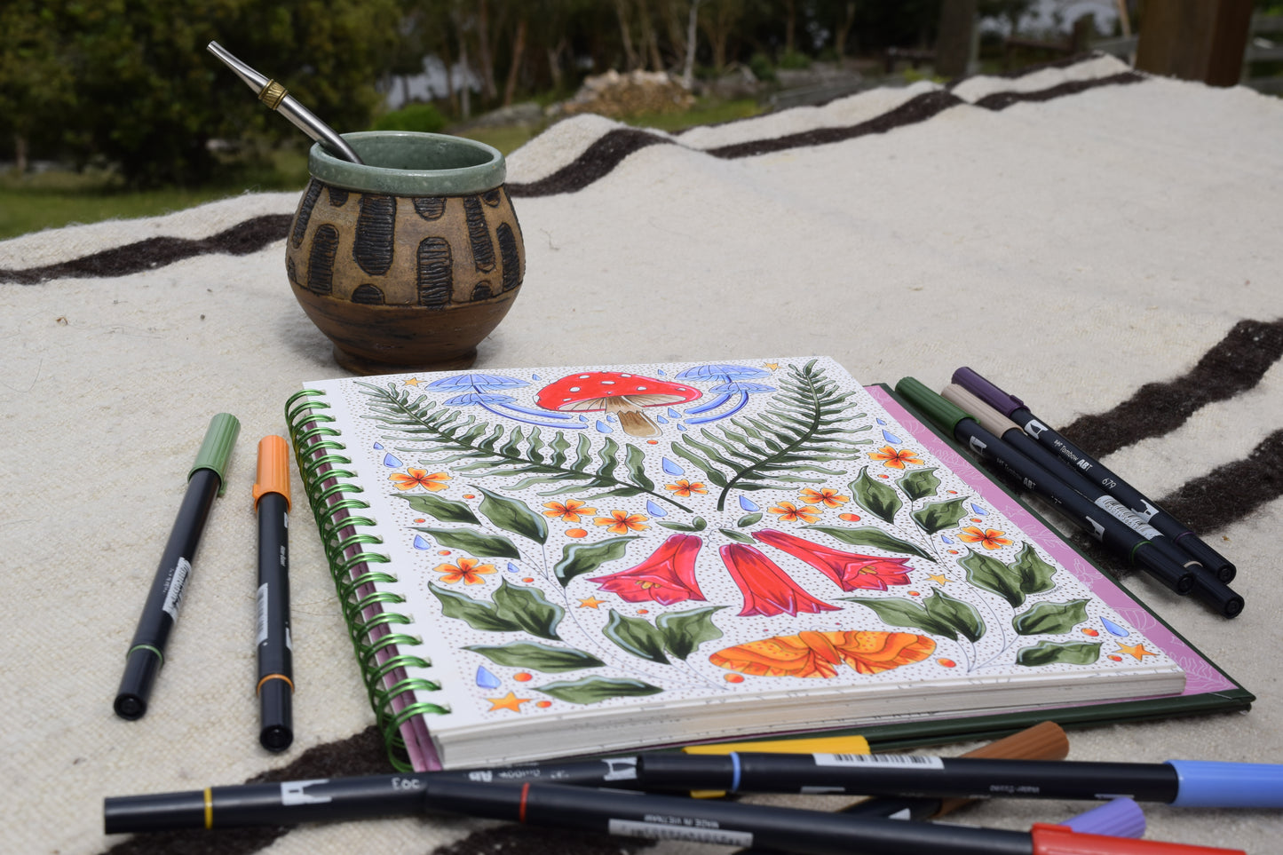 Libro para colorear - Entre Ríos y Humedales