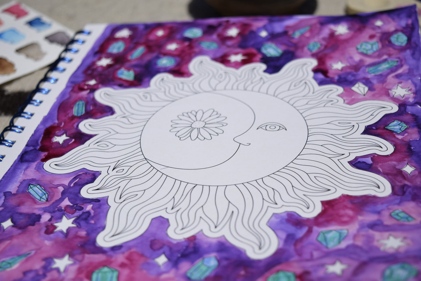 Libro para colorear - Entre Plantas y Rituales